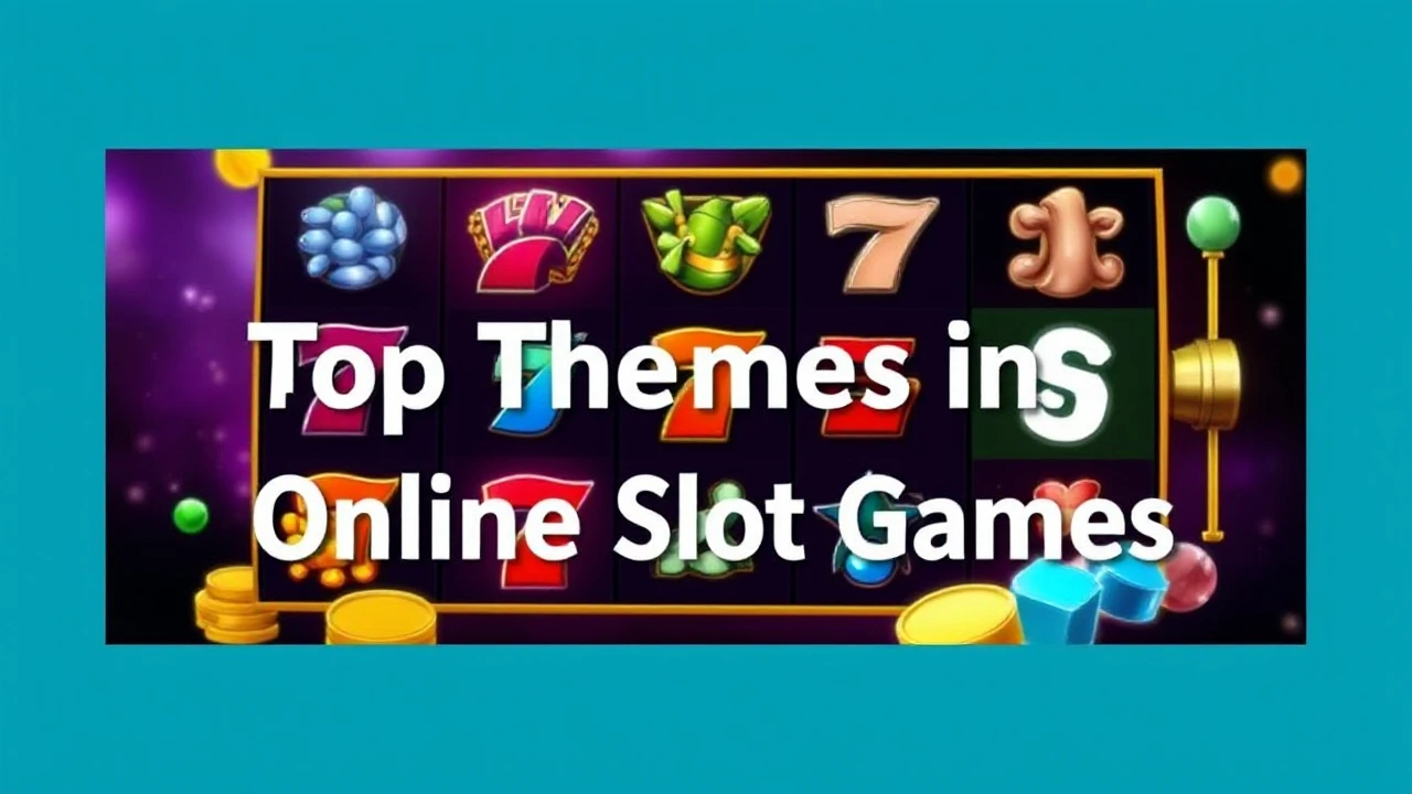 Discovering the Top Themes in Online Slot Games